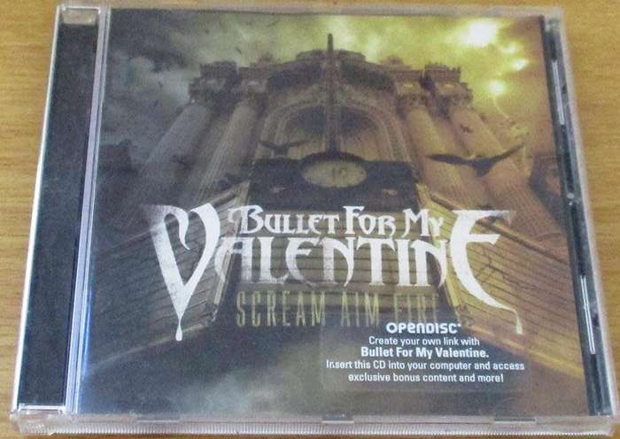 BULLET FOR MY VALENTINE Scream Aim Fire CD [Shelf A]