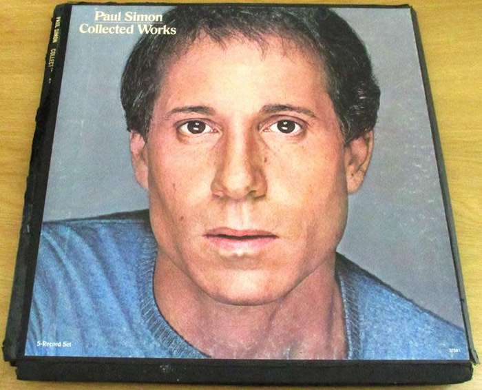 PAUL SIMON Collected Works 5xLP BOX SET VINYL RECORD [Shelf G]