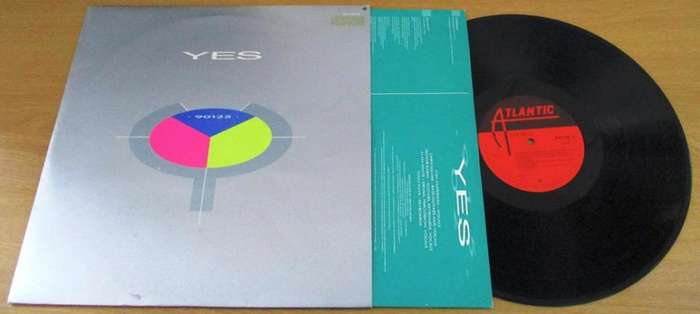 YES 90125 LP VINYL RECORD