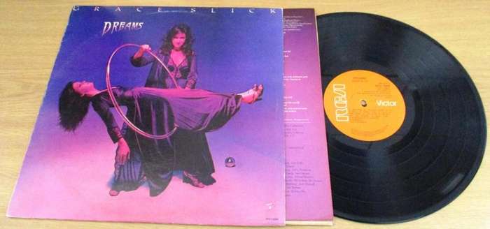 GRACE SLICK Dreams LP VINYL RECORD