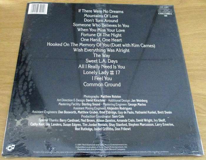 NEIL DIAMOND Lovescape VINYL LP  Record *SEALED*