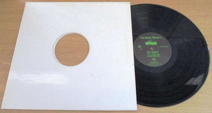 12` Maxi Dance Single : THE REESE PROJECT So Deep 12` VINYL RECORD [HOUSE]