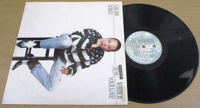 12` Maxi Dance Single: GAIL ANN DORSEY Where is your Love? 12` VINYL RECORD [RnB]