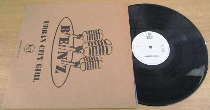 12` Maxi Dance Single: BENZ Urban City Girl 6 Track  12` VINYL RECORD [HOUSE / SOUL]