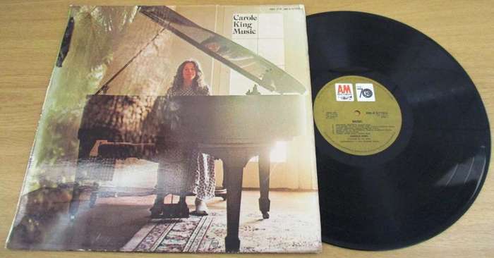 CAROLE KING Music LP VINYL RECORD
