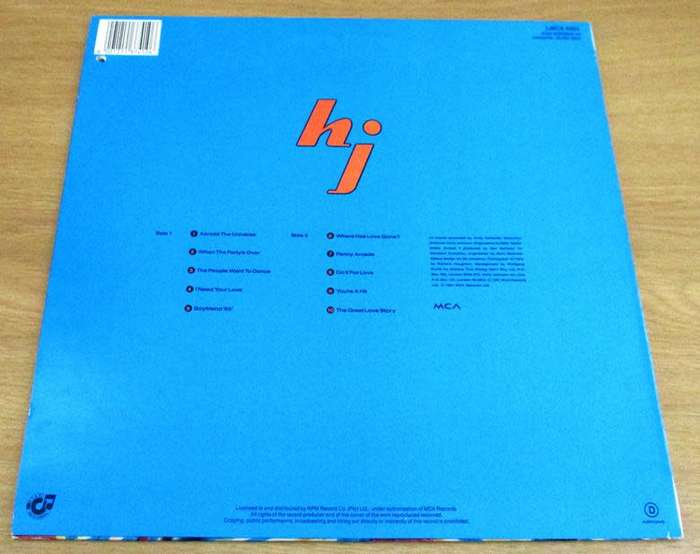 HOLLY JOHNSON of FRANKIE GOES TO HOLLYWOOD Dreams That Money Can`t Buy LP VINYL RECORD