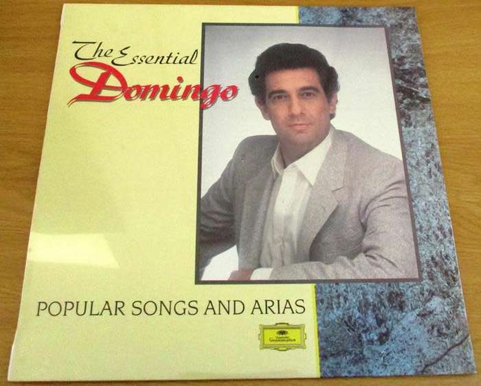 THE ESSENTIAL DOMINGO Popular Songs and Arias LP VINYL RECORD *sealed*