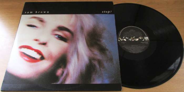 SAM BROWN Stop! LP VINYL RECORD