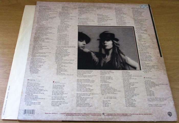 RICKY LEE JONES Pirates LP VINYL RECORD