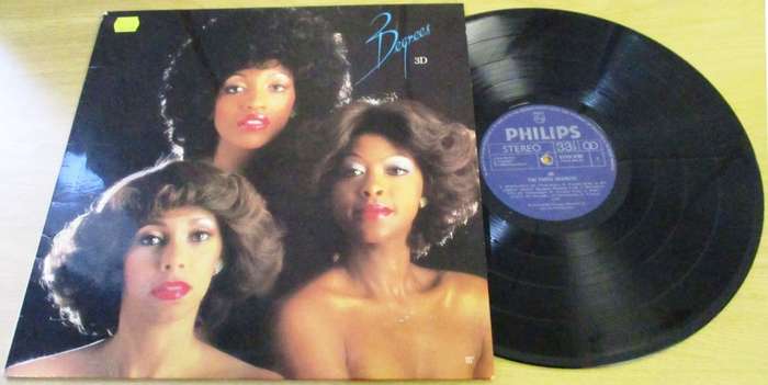THE THREE DEGREES 3D LP VINYL RECORD