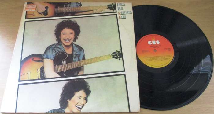 JANIS IAN Restless Eyes LP VINYL RECORD [price sticker]
