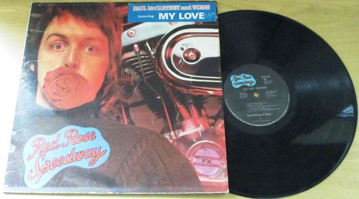 PAUL McCARTNEY and WINGS Red Rose Speedway LP VINYL RECORD