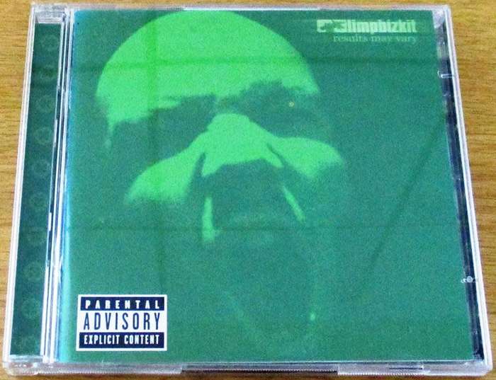 LIMP BIZKIT Results May Vary CD+DVD [Shelf G6]