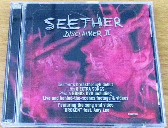SEETHER Disclaimer II CD+DVD [Shelf G7]
