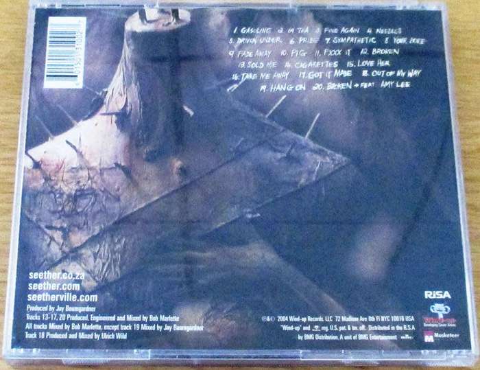 SEETHER Disclaimer II CD+DVD [Shelf G7]