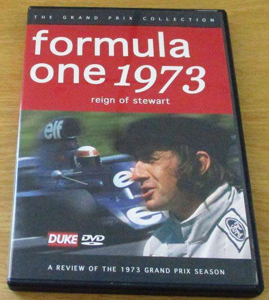 CULT FILM: FORMULA ONE 1973 Jackie Stewart DVD  [DVD BOX 1]