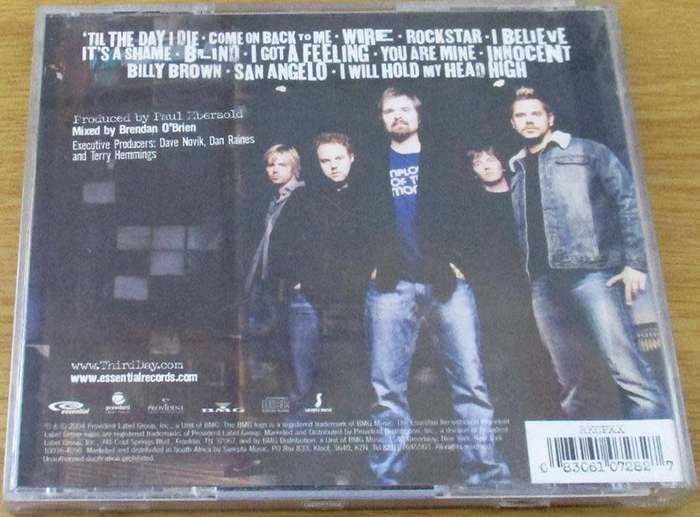 THIRD DAY Wire CD [Shelf G Box 16]