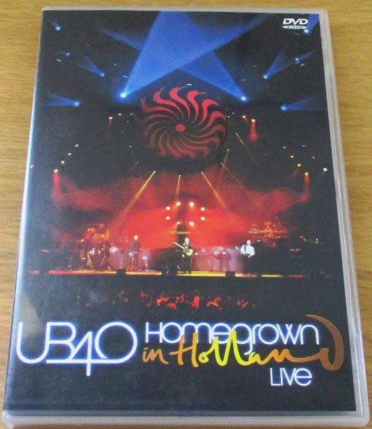 UB40 Homegrown Live in Holland DVD