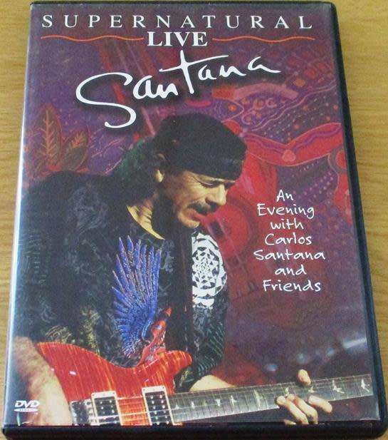 SANTANA Supernatural Live DVD