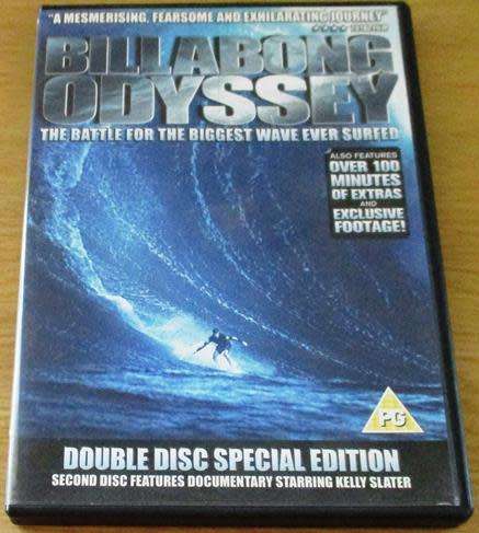 CULT FILM: BILLABONG ODYSSEY The Battle for the Biggest Wave Ever Surfed DVD [DVD BOX 6]