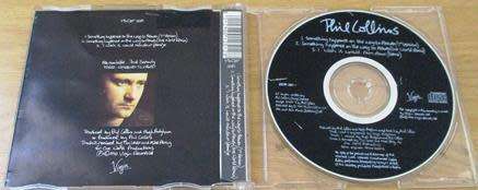 PHIL COLLINS Something Happened on the Way to Heaven CD Single [msr]