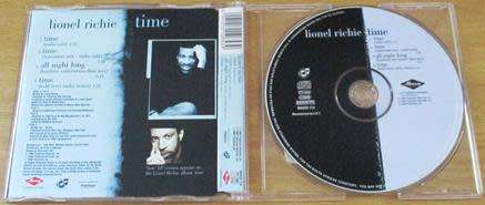 LIONEL RICHIE Time CD Single South African Release