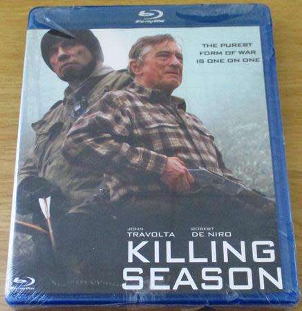 KILLING SEASON Robert de Niro John Travolta BLU RAY