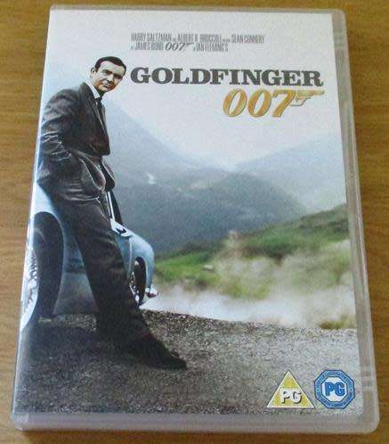 CULT FILM: 007 GOLDFINGER Sean Connery DVD [DVD BOX 1]