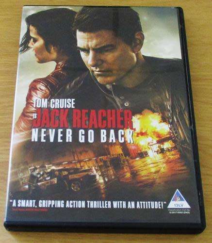 CULT FILM: JACK REACHER Never Go Back DVD [DVD BOX 1]