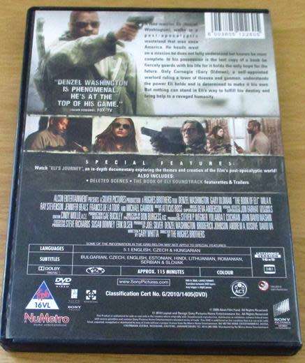 CULT FILM: THE BOOK OF ELI Denzel Washington DVD [DVD BOX 1]
