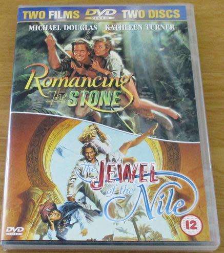CULT FILM: ROMANCING THE STONE / JEWEL OF THE NILE DVD [BBOX 6]