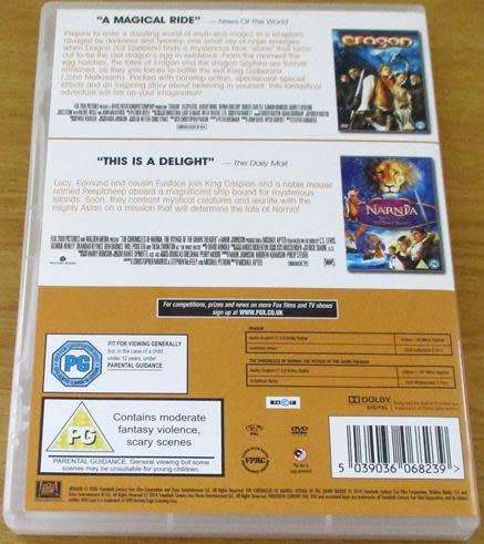CULT FILM: ERAGON / NARNIA 2xDVD [BBOX 7]