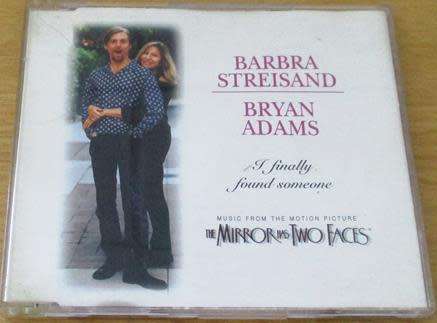 BRYAN ADAMS + BARBRA STREISAND I Finally Found Someone South African Release CD Single [msr]