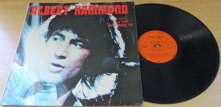 ALBERT HAMMOND featuring I`m a Train LP VINYL Record