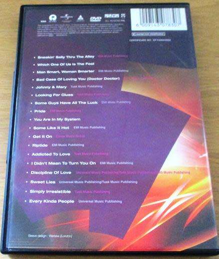 ROBERT PALMER  Addictions the DVD