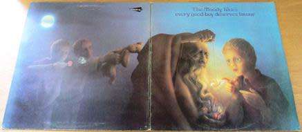THE MOODY BLUES Every Good Boy Deserves Favour LP VINYL RECORD