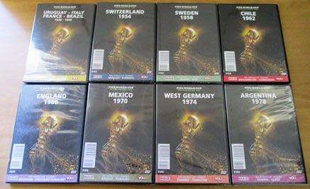 FIFA WORLD CUP 1-15 DVD [BBOX 10] 15 DVDs