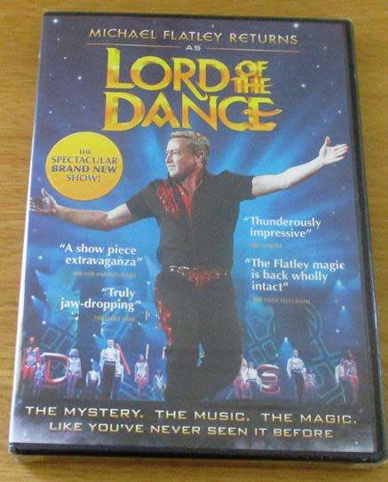 MICHAEL FLATLEY Returns as THE LORD OF THE DANCE DVD [BBox 11]