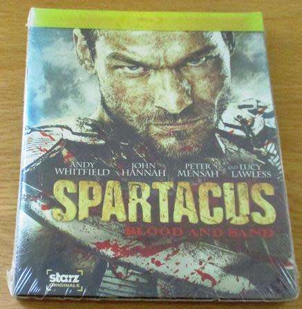 SPARTACUS Blood and Sand Digibook BLU RAY [Blu Ray Shelf]