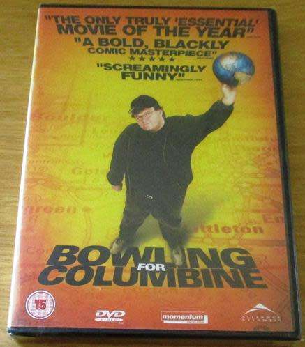 Cult Film:  Bowling for Columbine Michael Moore DVD [BBox 11]