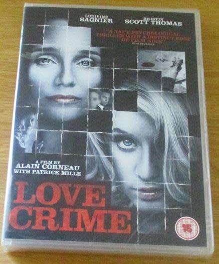 Cult Film: Love Crime Ludivine Sagnier Kristin Thomas DVD [BBox 11] French with English Subtitles