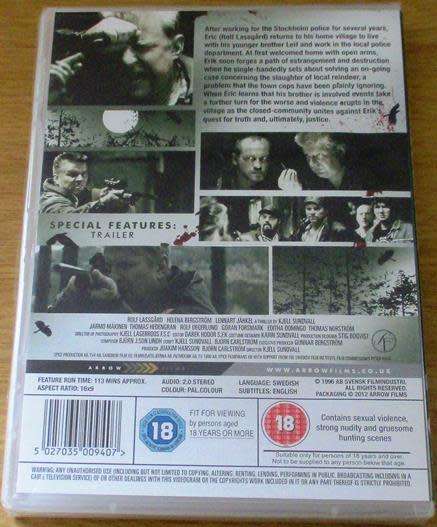 Cult Film: The Hunters Jagarna DVD [BBox 12] Swedish with English Subtitles