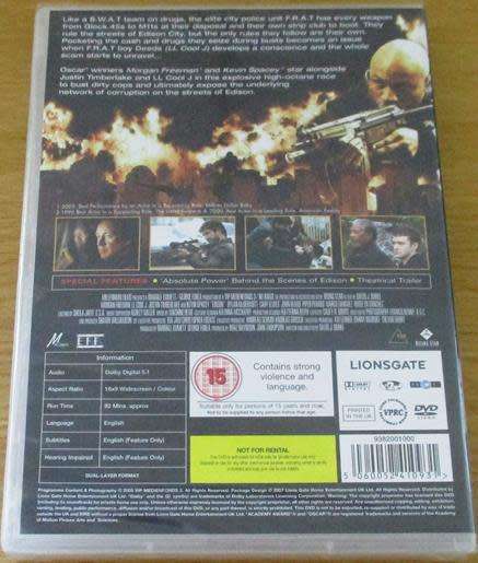 Cult Film: Edison DVD Morgan Freeman Kevin Spacey [BBOX 14]