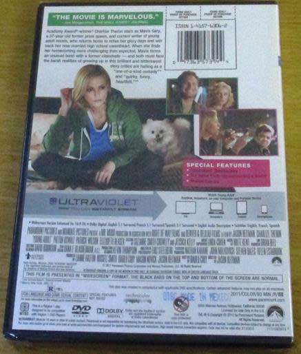 Cult Film: Young Adult DVD Charlize Theron [BBOX 14]
