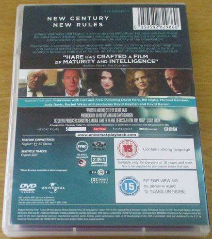 Page Eight DVD Bill Nighy Spy Drama [BBOX 15]