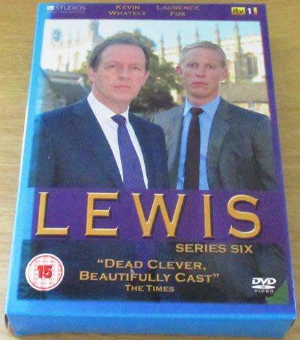 Lewis Series 6 DVD crime detective investigator [BBOX 12]