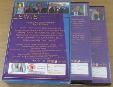 Lewis Series 6 DVD crime detective investigator [BBOX 12]