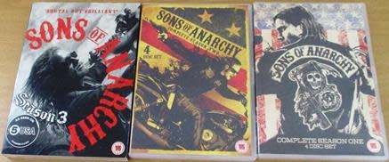 Sons of Anarchy Season 1 - 3 DVD [BBOX 12]