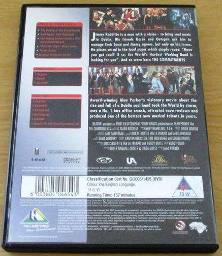 THE COMMITMENTS DVD [DVD BBOX 1]