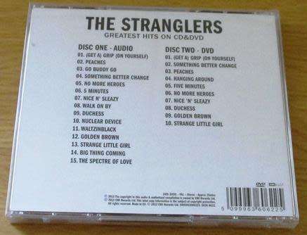 THE STRANGLERS Greatest Hits CD+DVD